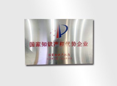 2023年度國(guó)家知識(shí)產(chǎn)權(quán)優(yōu)勢(shì)企業(yè)